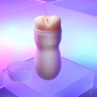 Zero Tolerance Toys Pop & Toss Stroker with Squeezeable Canister - Lifestyle #1