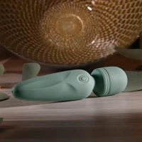 Evolved Novelties Rumble Wand Silicone Wand Vibrator - Lifestyle #7
