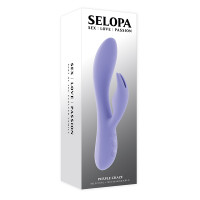 Selopa Purple Craze Rabbit Vibrator - 3D Box