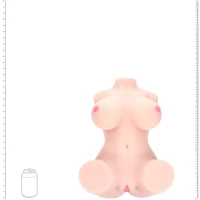 XKIN Bodyforms - Aveline Luxe Dual Entry Vibrating Masturbator - Size