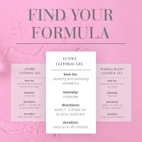 JO 12 Volt Clitoral Serum Stimulant - Formula