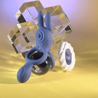 Zero Tolerance Toys  The Naughty Bunny Remote Control Vibrating Cock Ring - Lifestyle #9