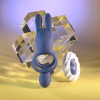 Zero Tolerance Toys  The Naughty Bunny Remote Control Vibrating Cock Ring - Lifestyle #8