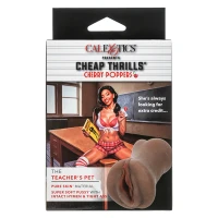 CalExotics Cheap Thrills Cherry Poppers The Teacher's Pet Stroker - Packaging Front