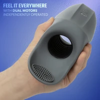 Milk Master Rechargeable Squeeze & Please Masturbator - Dual Motors
