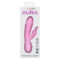 CalExotics Aura Thrusting Bunny Vibrator - Packaging Front