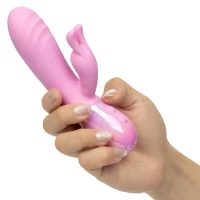 CalExotics Aura Thrusting Bunny Vibrator - Hand
