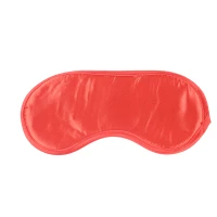 Red Sex & Mischief Satin Blindfold - Front