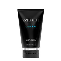 Wicked Jelle Anal Lubricant 4 oz. - Front