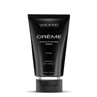 Wicked Creme Stroking & Massage Cream for Men - Front