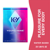 K-Y Yours + Mine Couples Lubricants - Pleasure
