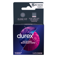 Durex Intense Sensation Studded Condoms - 3pk