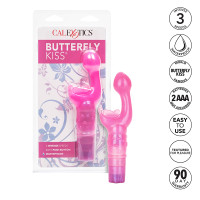 Pink CalExotics Butterfly Kiss Vibe - Symbols 