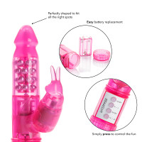 CalExotics My First Jack Rabbit Vibrator  - Features