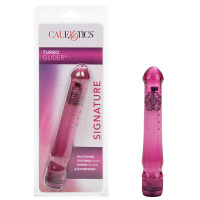 CalExotics Turbo Glider Vibrator - Raspberry Crush - Packaging Combo