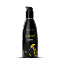 Wicked Aqua Flavored Lubricant - Mango 2 oz.