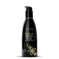 Wicked Aqua Flavored Lubricant - Vanilla Bean 2 oz.