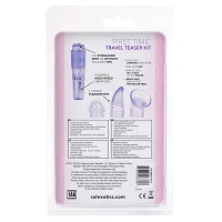 Purple CalExotics First Time Travel Teaser Kit  - Packaging Back