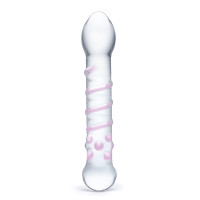 Glas Spiral Staircase Full Tip Glass Dildo