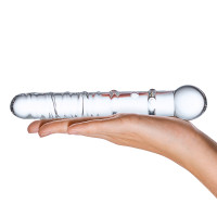 Glas Callisto 7" Clear Glass Dildo - Model #2