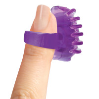 Purple Screaming O FingO Tips Micro Fingertip Vibe - Finger