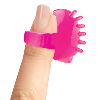 Pink Screaming O FingO Tips Micro Fingertip Vibe - Finger