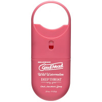 Wild Watermelon Doc Johnson GoodHead Deep Throat To-Go Oral Anesthetic Spray - Bottle