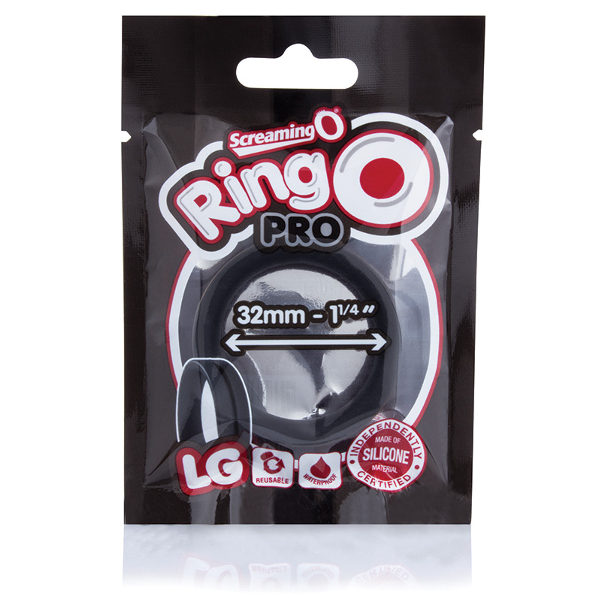 Screaming O RingO Pro Silicone Penis Ring, 1.25, Blue 