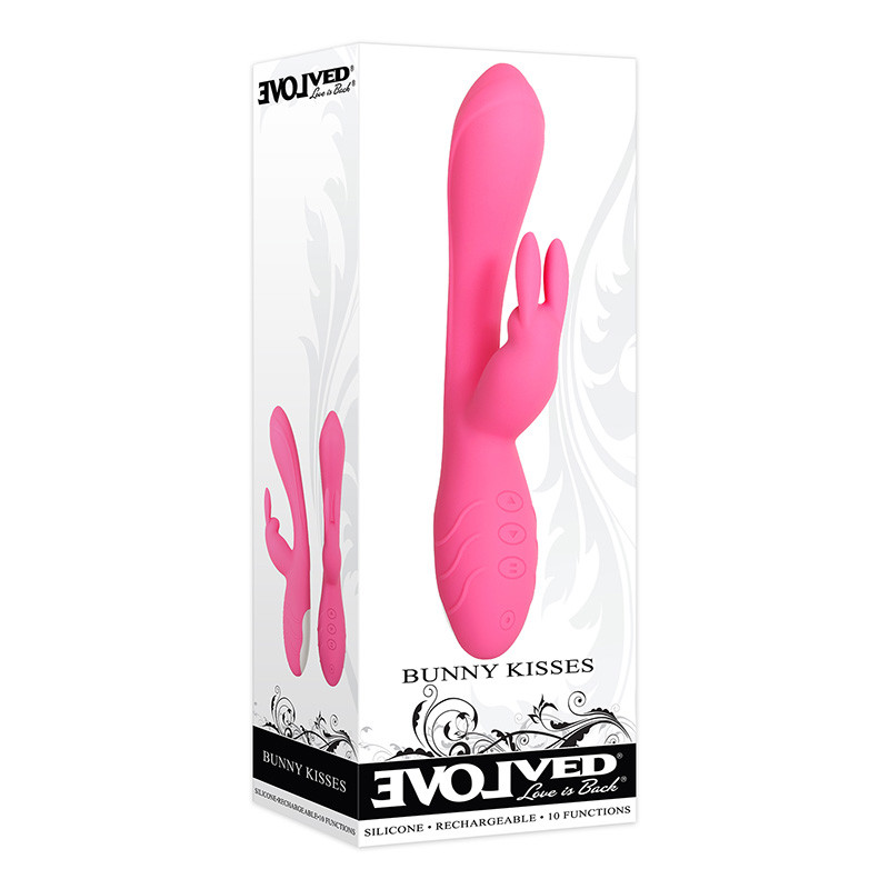 Evolved Novelties Bunny Kisses Dual Stimulation Rabbit Vibrator