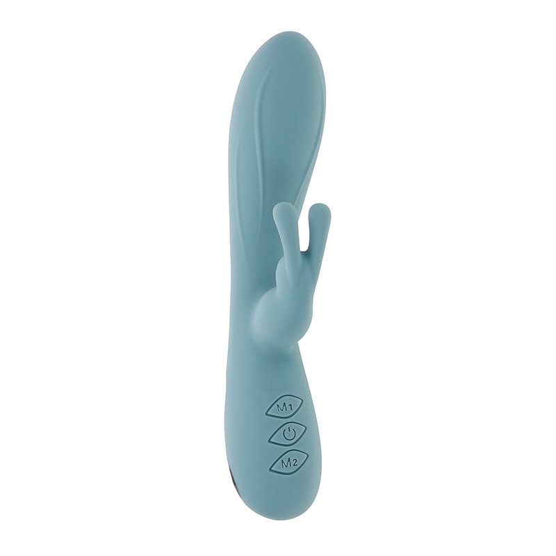 silicone rabbit vibrator Happy Rabbit Slimline Curve Rechargeable Rabbit Vibrator - Pink main image 0
