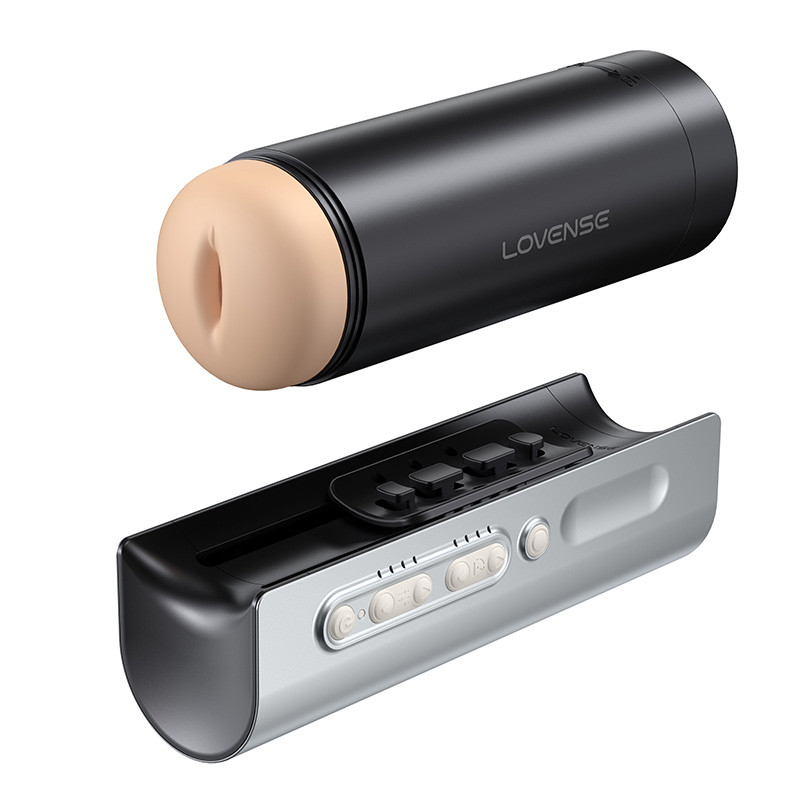 Lovense Solace Pro AI-Powered Remote Control Thrusting Male Masturbator |  Cirilla's