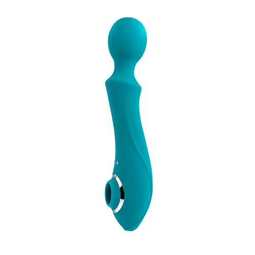 Evolved Novelties Wanderful Sucker Wand Vibrator with Suction