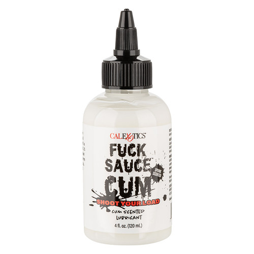 CalExotics Fuck Sauce Cum Scented Lubricant 4 fl. oz. - Front