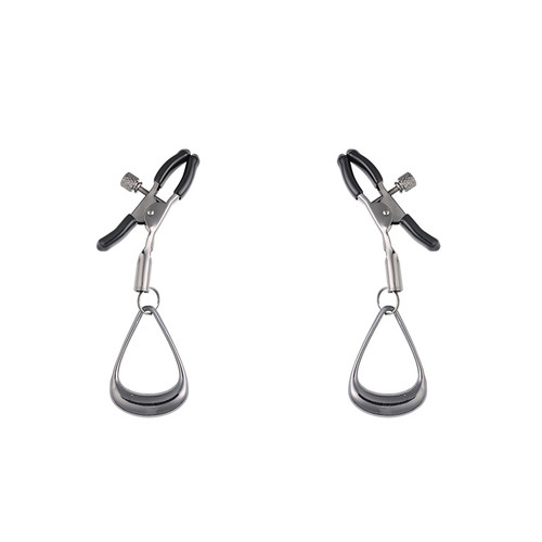 Sportsheets Velvet Noir Tuggable Nipple Clamps