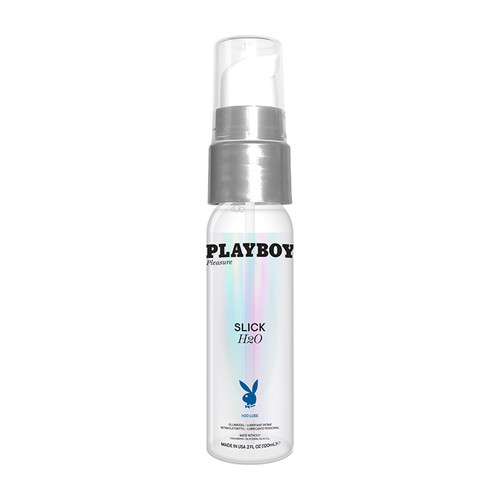 Playboy Pleasure Slick H2O Lubricant 2 oz. Front