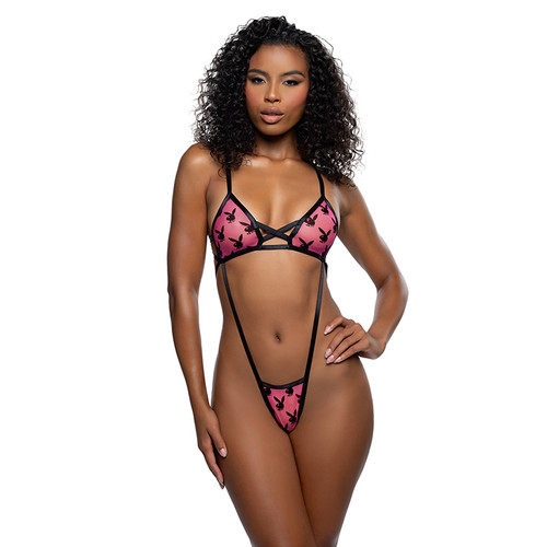 Playboy Ravishing Bunny Strappy Sling - Front