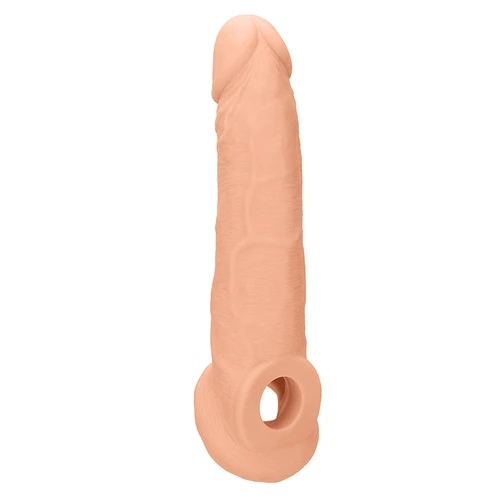 Shots RealRock 9" Penis Extender with Rings