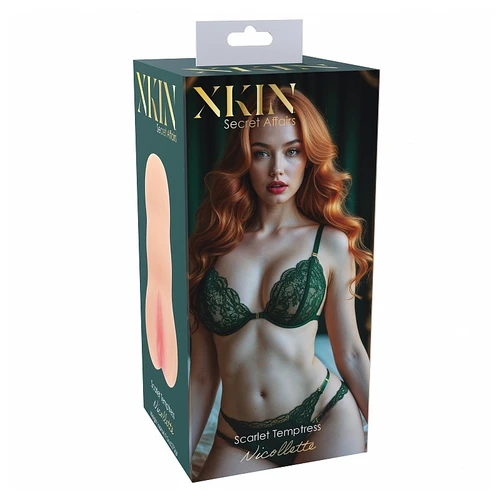 Shots XKIN Scarlet Temptress Nicollette Masturbator - Package