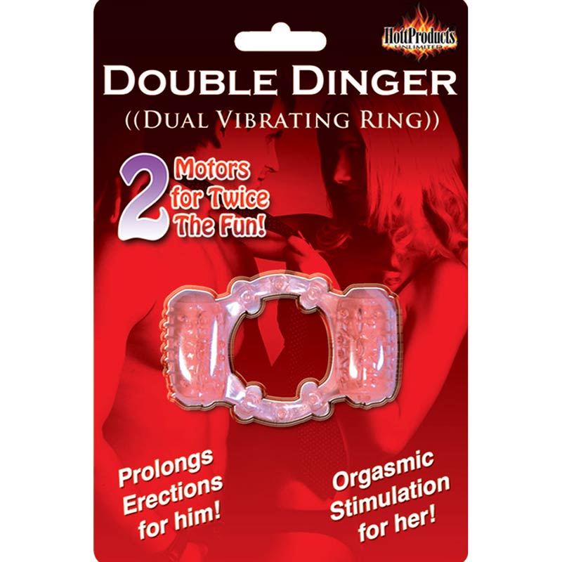 Double Dinger Dual Vibrating Cock Ring | Cirillas