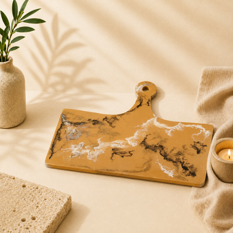 تخته سرو چوب و رزین  طرح سنگ