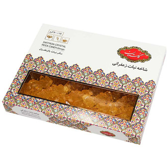 Saffron Rock Sugar - Saffron Nabat 500gr - Golestan