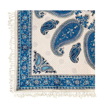 رومیزی قلمكار عطريان طرح بته جقه سایز 80*80 كد0010