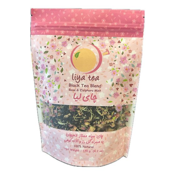 Premium Black Tea Blend Rose & Ziziphora Mint - Liya Tea