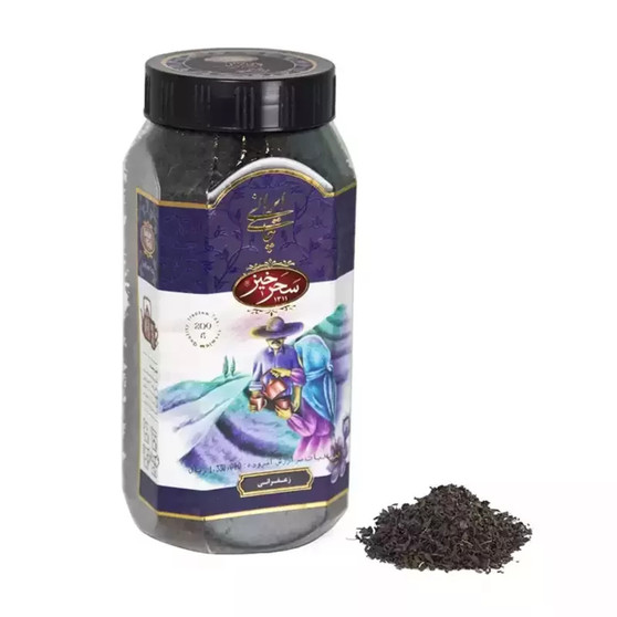 Iranian Saffron Black Tea 200gr - Saharkhiz