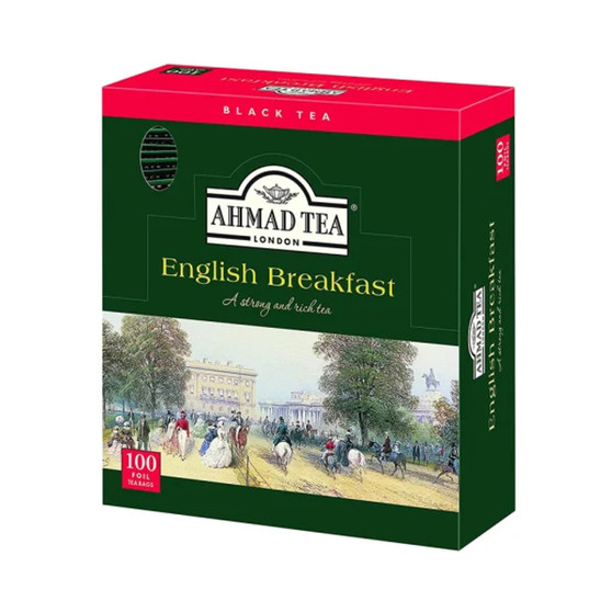 English Breakfast Tea, 100 Teabags - Ahmad Tea