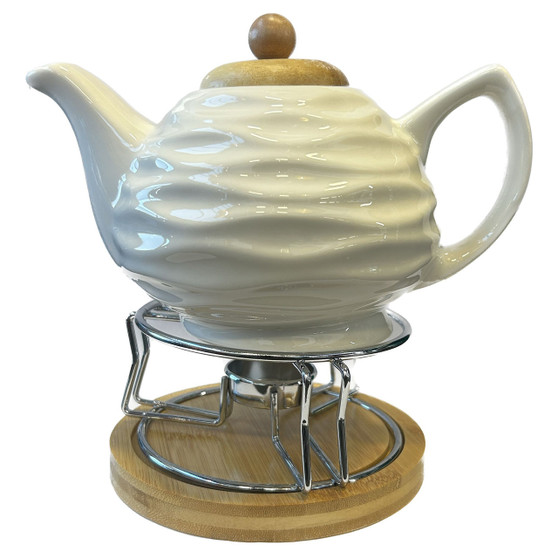 Tea Pot with Warmer Set