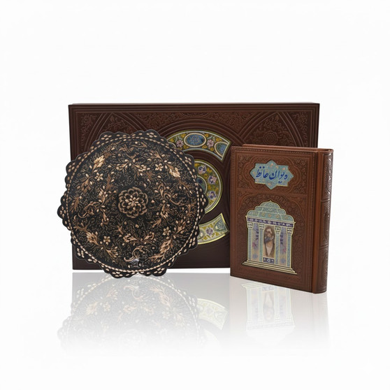 حافظ جيبی چرم با بشقاب الماس تراش 20