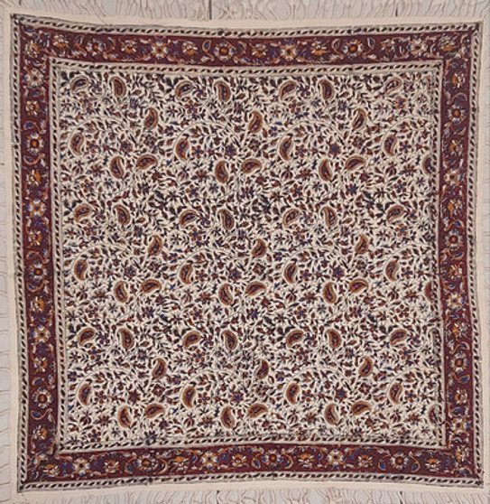 9979 : Copy of رومیزی قلمکار80-طرح بادام