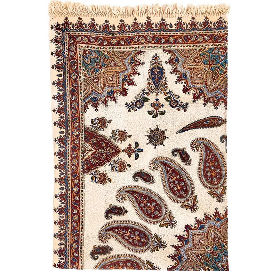 0018 روميزي قلمكار عطريان طرح شيدا  سایز 135در 200سانت کد