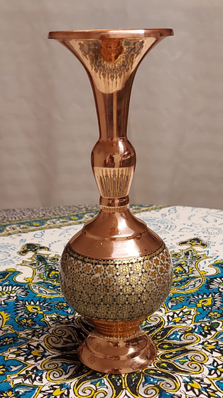 گلدان گیلاسی خاتم، ارتفاع 20 سانتیمتر